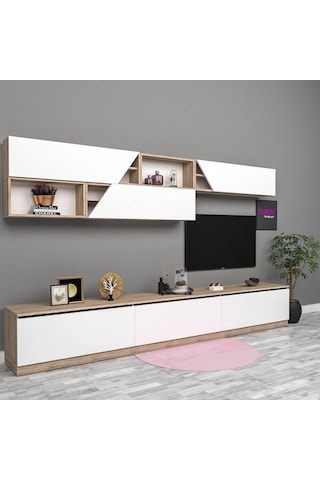 Modern Tv Ünitesi Suntalam Siyah