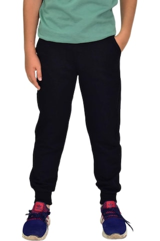 Çocuk Eşofman Altı Paça Manşetli Kız Erkek Bgl-st04726 Siyah