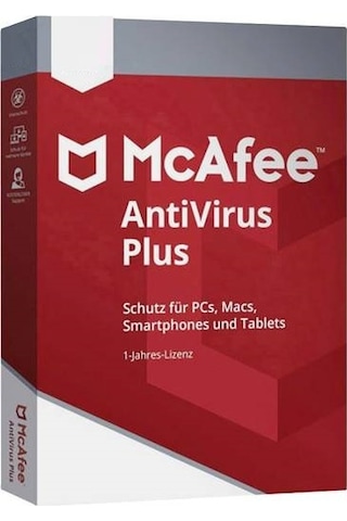 Mcafee Antivirüs Plus 10 Cihaz 1 Yıl Güncel Sürüm