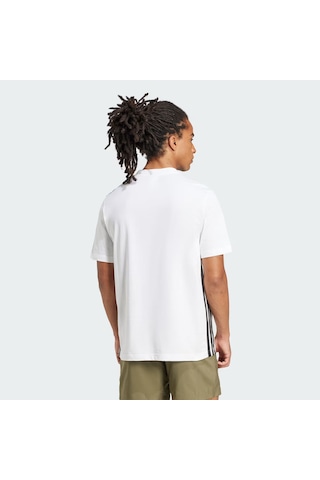 Whıte/black Adidas Erkek Günlük T-shirt M 3s Sj T Je6388 Beyaz