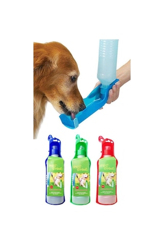 Askılı Seyahat Gezdirme Köpek Suluğu 500 ML