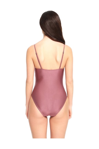 Too Salty Swımwear Kadın Gülkurusu Kaplı Mayo 23s108st Gül Kurusu
