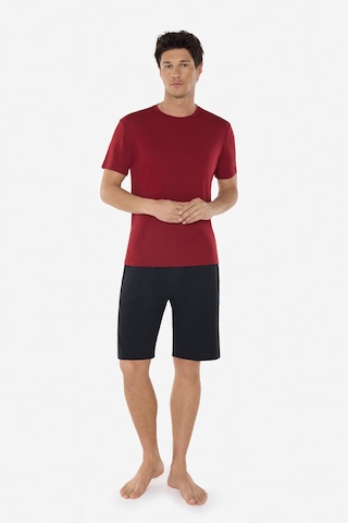 Malabadi Erkek Bordo Bisiklet Yaka Micro Modal Extra Yumuşak Şortlu Pijama Takımı 6031