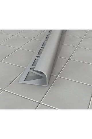 12 Mm Alm. Mat Gri Seramik Köşe Profili