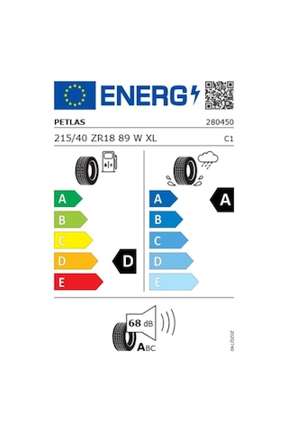 Petlas 215/40 Zr18 Tl 89W Xl Prestıge Sport Yaz Lastiği 2026