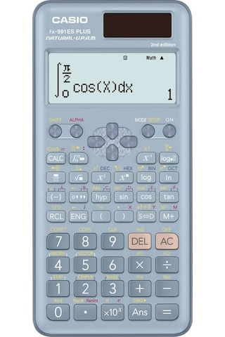 Casio Fx-991es Plus Mavi 2. Versiyon Bilimsel Fonksiyonlu Hesap M Çok Renkli