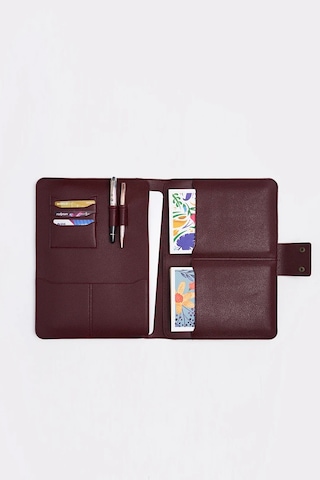 Necati Çanta Apple Uyumlu MacBook Air Pro 13-14 Inç Organizer Evrak & Laptop & Tablet Çantası - Bordo Bordo