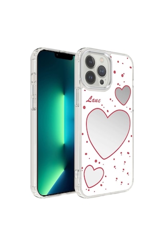Apple Uyumlu iPhone 12 Pro Max Kılıf Airbagli Parlak Tasarımlı Zore Mimbo Kapak NO3