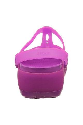 Crocs Carlıe Kız Çocuk Sandalet 202455-59l Pembe