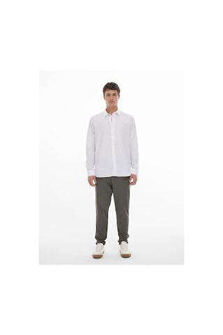 Ltb Düz Paça Keten Görünümlü Yeşil Pantolon 012254702625008 413 Yeşil