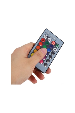 Vkemall Alüminyum Ktv Bar Dekoratif Led Duvar Lambası, 3w, Renkli Işık, Kumanda Kontrolü, Atmosfer Oluşturucu Diğer