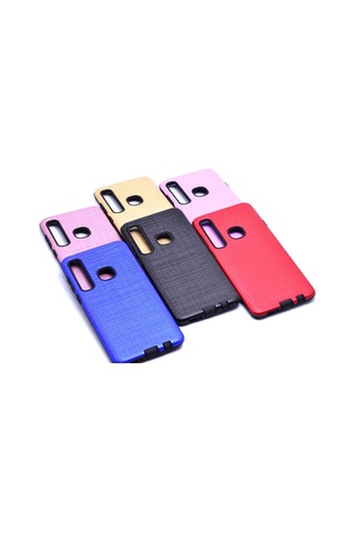 Samsung Uyumlu Galaxy A9 2018 Kılıf Zore New Youyou Silikon Kapak-Siyah
