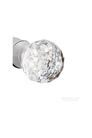 İtalyan Webert Karenina 3 Deli Kli Lavabo Bataryası Swarovsky Taşlı Krom Sifon Kumandali