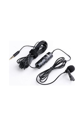 Boya By-m1 Kablolu Lavalier Yaka Mikrofonu
