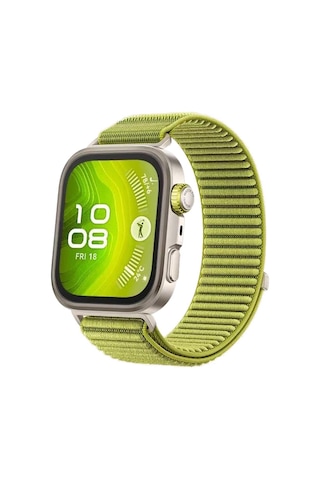 Huawei Watch Fit 4/fit 4 Pro/fit 3 Kordon Dalgalı Cırt Cırt Hasır Kordon