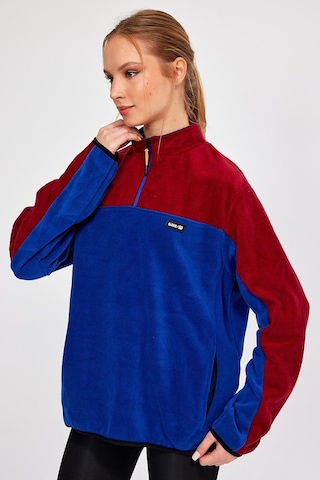 Alexandergardı Yarım Fermuarlı Oversize Polar E21-81100 001