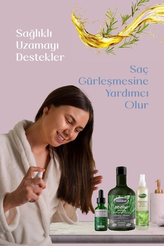 Mecitefendi Biberiye Serumu 50 ML + Biberiye Şampuan 250 ML + Biberiye Suyu 250 ML