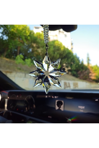 Kristal Araba Dikiz Aynası Süsü K-style Dikiz Aynası Süsü Araba Hediyesi-cam Kristal Kullanımı Yasal Ürün