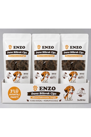 Enzo Dana Böbrek Cips Avantaj Paket 3x50 Gr.