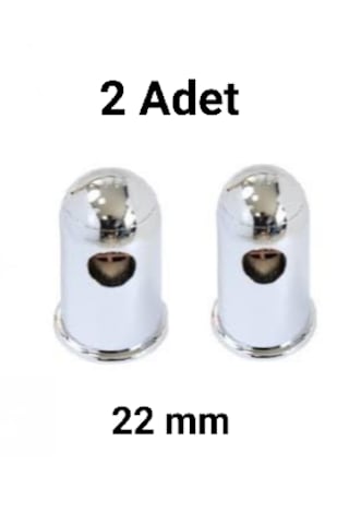 Robot Ve Sürgülü Duş Takımları İçin Boru Sabitleme Ayağı 2 Adet Krom