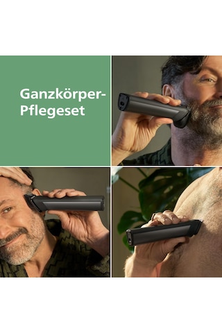 Philips Multigroom Series 9000 Hepsi Bir Arada 19 Parçalı Sakal Düzeltici Ve Saç Kesme Makinesi + Oneblade Düzeltici - Yüz, Baş Ve Vücut İçin Eksiksiz Bakım Seti, 27 Uzunluk Ayarı 0,2-20 Mm , Mg9556/15