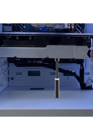 Suntek Grafik Kartı Gpu Desteği Braketi Pc Bilgisayar 120-mm-siyah-kırmızı