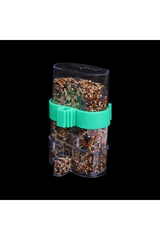 Shineyee Kafes İçin Otomatik Kuş Besleyici Kuru Gıda Dağıtıcısı Kuş Tohumu Gıda Su Besleme Besleyici Dağıtıcı Papağan Kuş Hamster Kirpi Sincap G-24