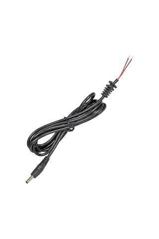 Weko Notebook Adaptörü 1.5 Metre Düz Uçlu Jacklı Siyah 3.5X1.35 MM Notebook Adaptör Kablosu