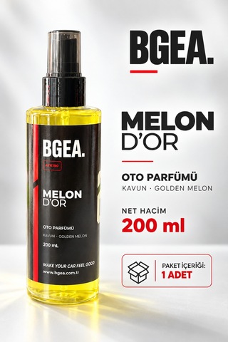Bgea Melon D Or Kavun Kokulu Oto Parfümü Golden Melon Sprey 200 Ml