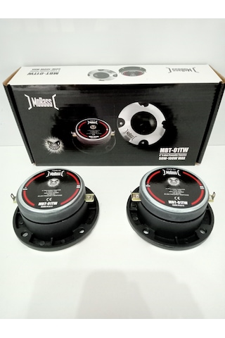 Mobass Dome Tweeter 10cm – 100w 50RMS 10cm Dome Tweeter Tiz