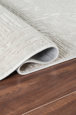 Kaşmir Halı 7/24 Buena Bella White 80x150 CM Salon Mutfak Halısı Yolluk Kilim