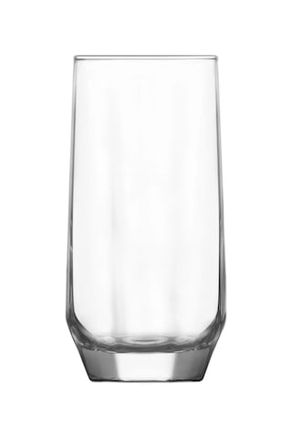 Lav Diamond Cam Meşrubat Bardağı 6'lı 385 ml (Büyük Su/Kokteyl/Limonata Bardağı )