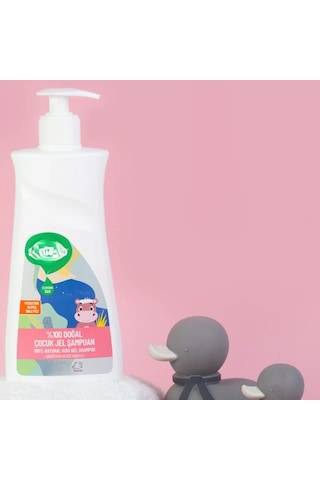 %100 Doğal Çocuk Jel Şampuan 325 Ml Çok Renkli
