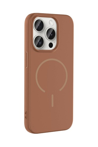 Apple Uyumlu iPhone 15 Pro Max Kılıf M-safe Şarj Özellikli Zore Meta Kapak
