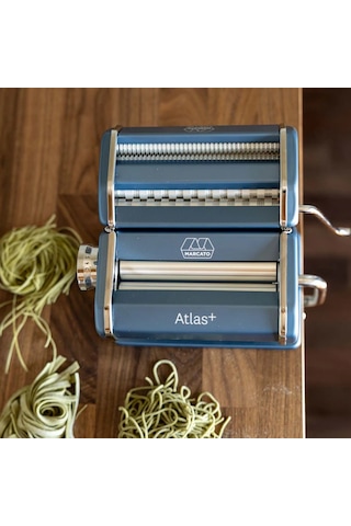 Marcato Design Atlas Plus İtalyan Makarna Makinesi Pastel Mavi Renk Açık Mavi