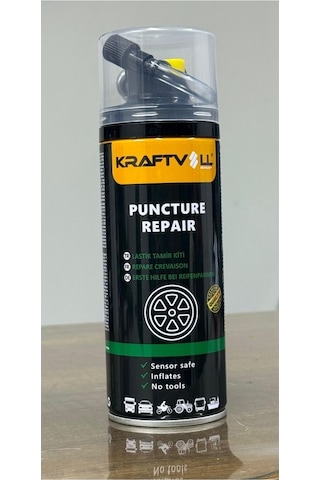 Ultra Performanslı Lastik Tamir Kiti 400 Ml Hızlı Ve Anında Etkili Onarım Spreyi
