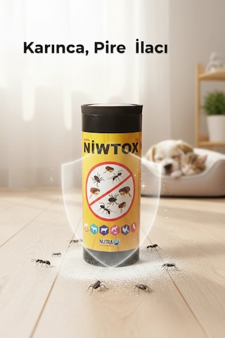 Nutra Niwtox Karınca, Pire Ve Kene Tozu 100 G