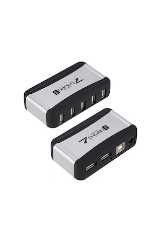 7 Port Usb Çoklayıcı Usb Hub Çoğaltıcı Adaptörlü Pc Notebook