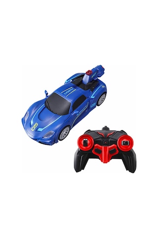 Transforming Robot Racer Uzaktan Kumandalı Sesli Ve Işıklı Robotl Çok Renkli