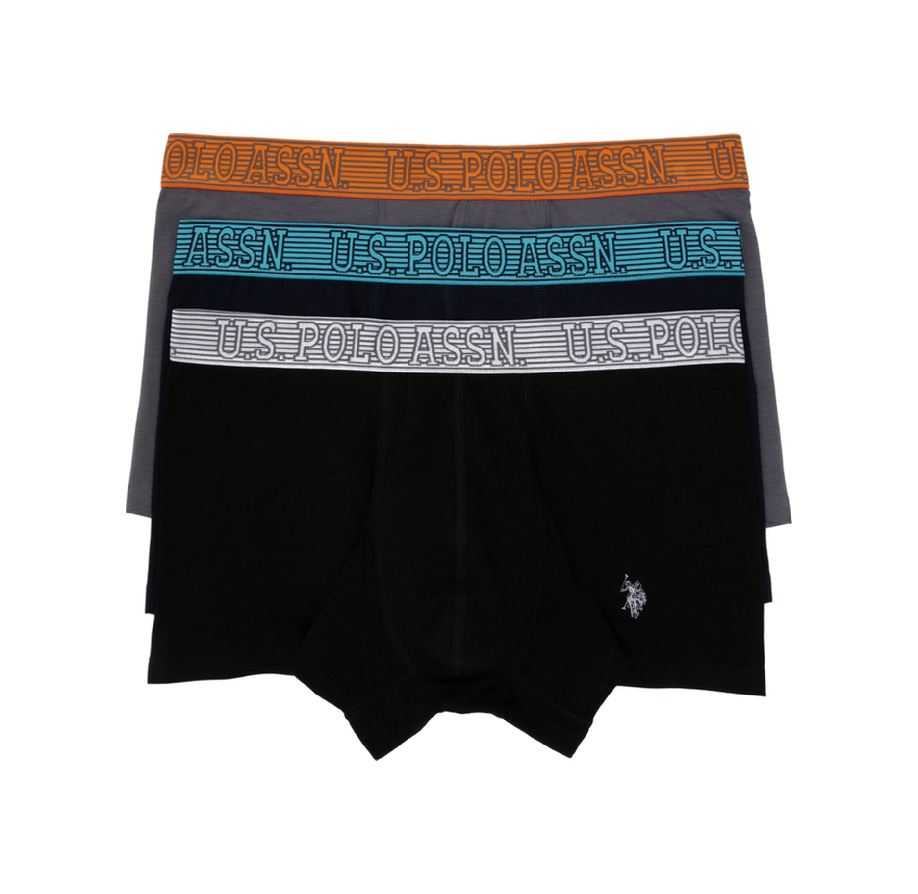 U.S. Polo Assn. Erkek 3'lü Boxer Takımı 50318641-VR046