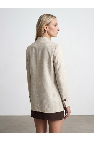 Dilvin 60805 Basic Fit Blazer-bej