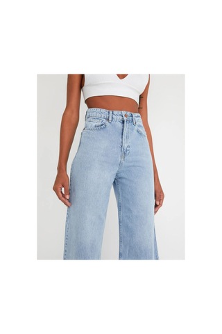 Zdnjeans Yüksek Bel Jeans Koyu Mavi