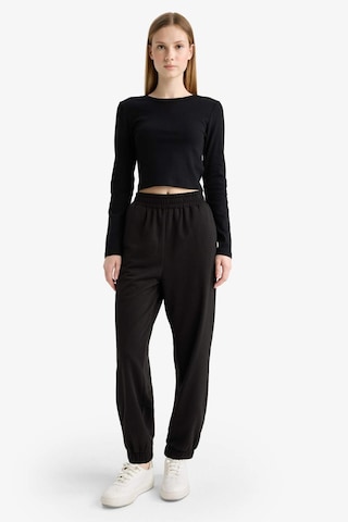 Defacto Beli Lastikli Jogger Eşofman Altı X5391az25wnbk81 Siyah-bk81