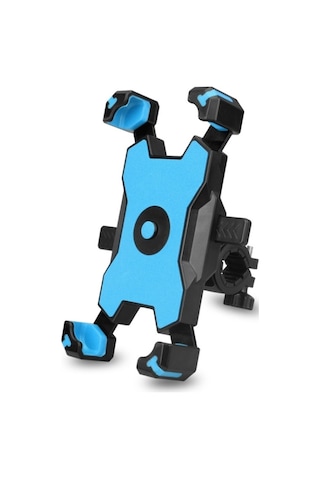 Elektrikli Bisiklet Cep Telefonu Tutucu 360 Derece Döndürülebilir Dört Yönlü Ayar Braketi Gidon 001