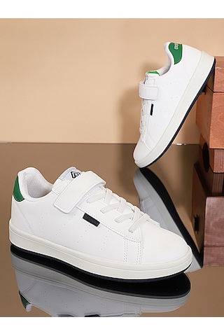 Kidessa 1709 Anatomik Tabanlı Unisex Çocuk Sneakers Gün Beyaz Yeşil