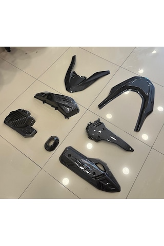 Pcx 125 Karbon Detaylı Aksesuar Set