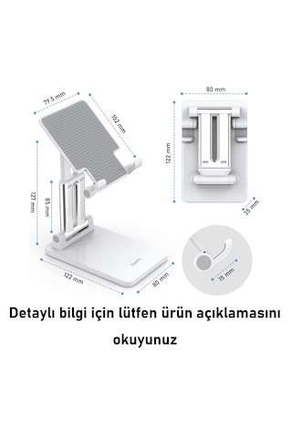 Soopii Dm01pro Masaüstü Tablet Ve Telefon Tutucu Stant