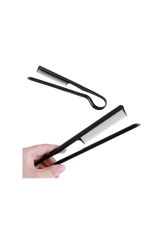 Homyl Düz Tarak Doğrultma Saç Isıya Dayanıklı Salon Kuaför Düzleştirici Tarak