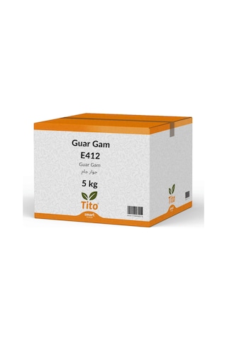 Guar Gam E412 Gıda Tipi 5 Kg