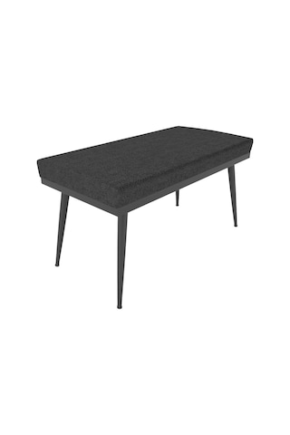 Wood House Nilay Puf-bench Siyah